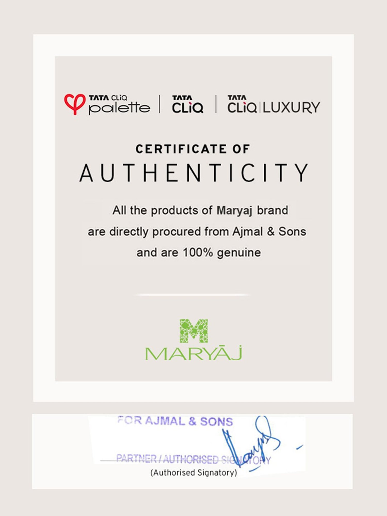 Maryaj Blue Force Eau de Parfum for Him - 100 ml