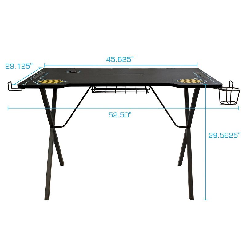 Viper Gaming Desk Black - Atlantic