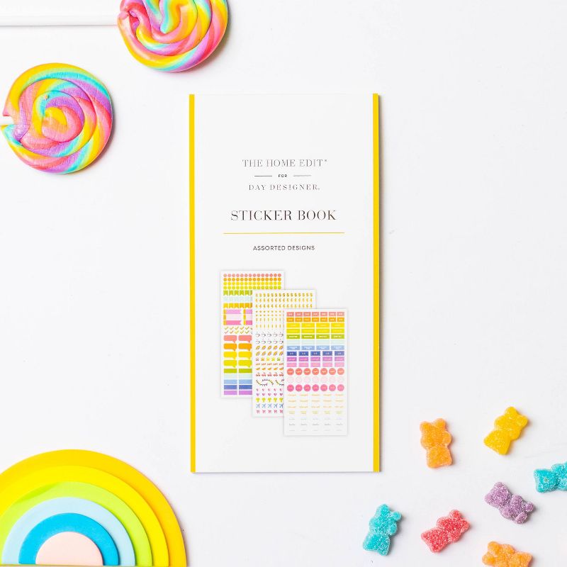 The Home Edit Sticker Book 9" x 4.5" - Blue Sky