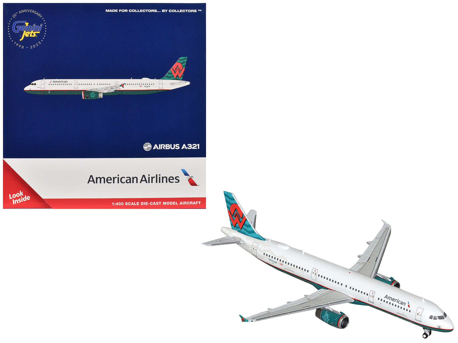 Airbus A330-300 Commercial Aircraft "Delta Air Lines" (N829NW) White with Blue and Red Tail 1/400 Diecast Model Airplane by GeminiJets