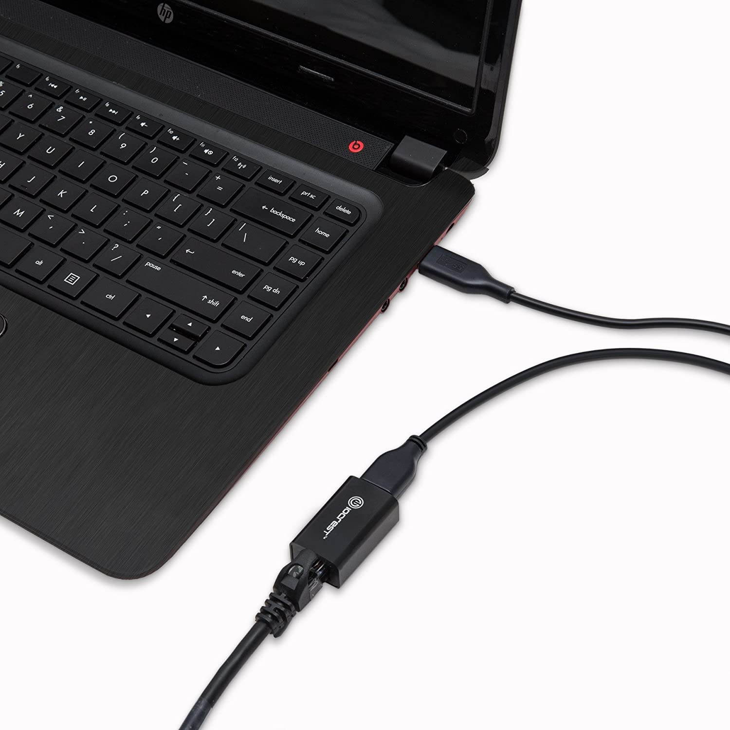 IO Crest USB 3.0 to Gigabit Ethernet Network Adapter with SuperSpeed 3.0 to 10/100/1000 Mbps Base Ethernet LAN Adapter for Mac OS X, Windows PC