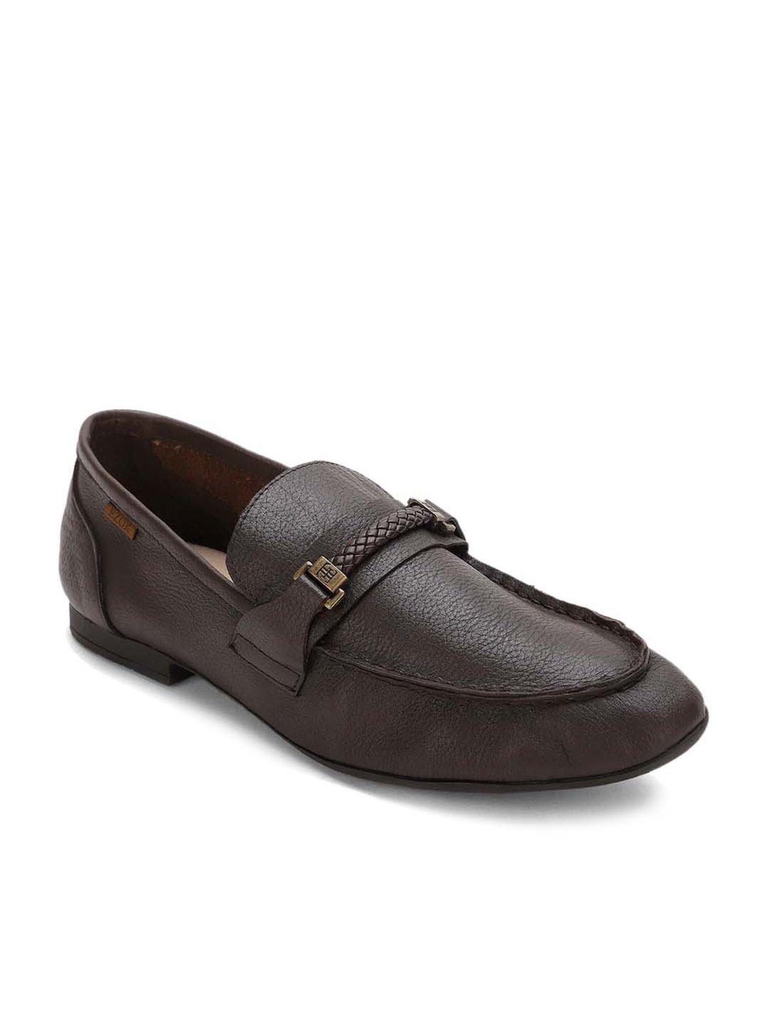 EZOK Men's Brown Casual Loafers