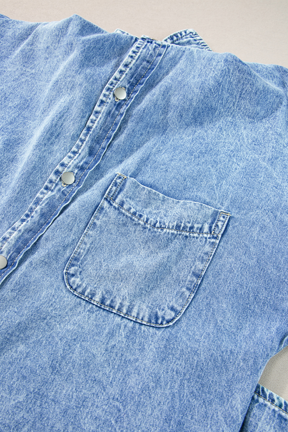 Multicolor Boho Floral Collared Long Sleeve Dress