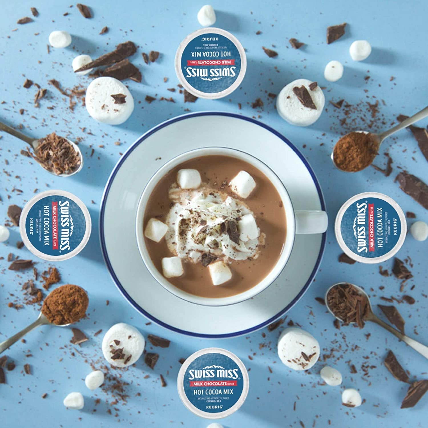 Milk Chocolate Hot Cocoa K-Cups, 96/Carton GMT1252CT
