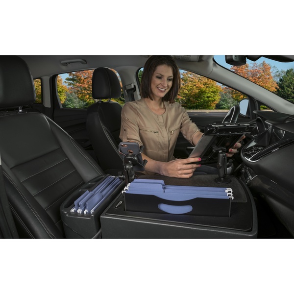 AutoExec AUE27009 Efficiency FileMaster Car Desk Black Finish with Phone Mount and Tablet Mount
AEFile-03 Tablet BLK