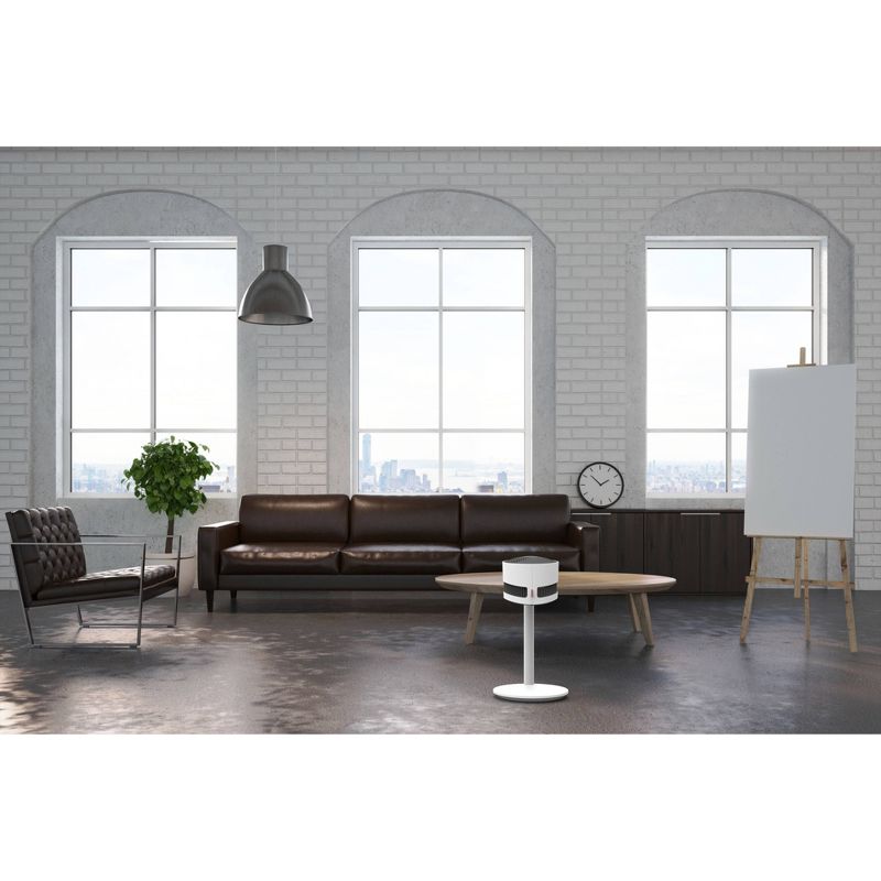 Air King 18" 1/6 HP 3-Speed Adjustable Height Floor Fan with Roll-About Stand