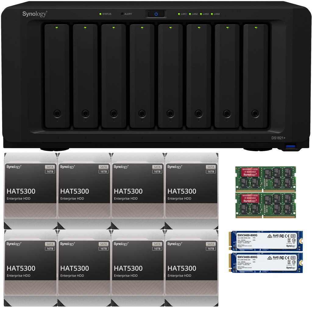 Synology 2 Bay Network Video Recorder NVR1218 (Diskless)