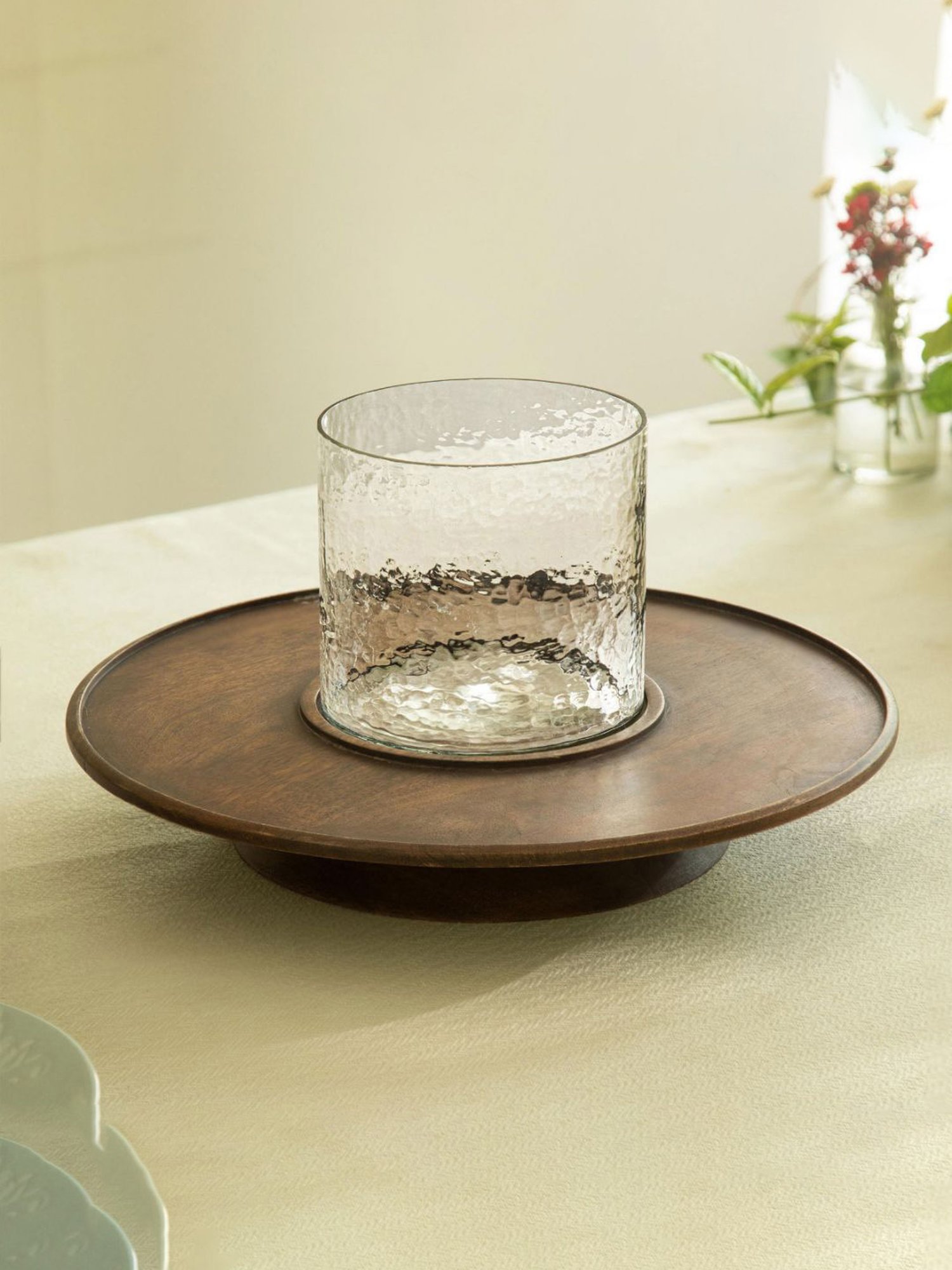 Fabindia Chitra Red Ceramic Large Oval Platter