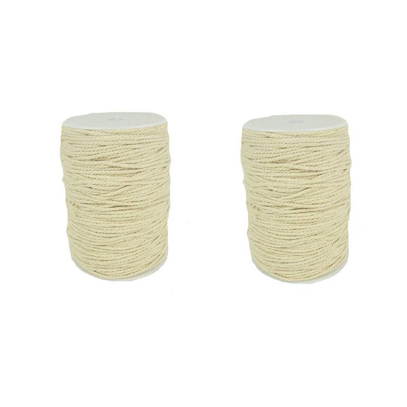 2ct 3ply/3mm 200m Natural Cotton Cording - Touch of Nature