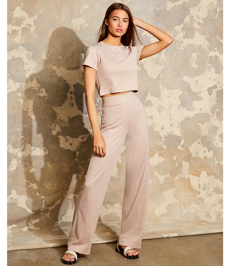June & Hudson Paperbag Waist Belted Trouser Pants