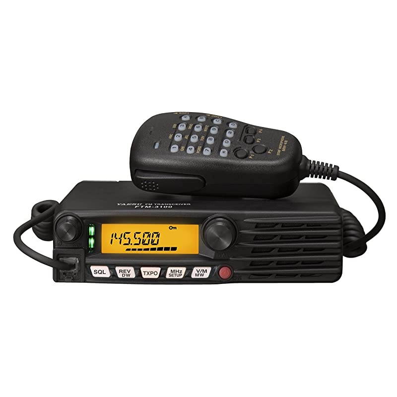 Original FTM-3100R 144 MHz Analog Single Band Rugged 65W Mobile Transceiver - 3 Year Manufacturer Warranty