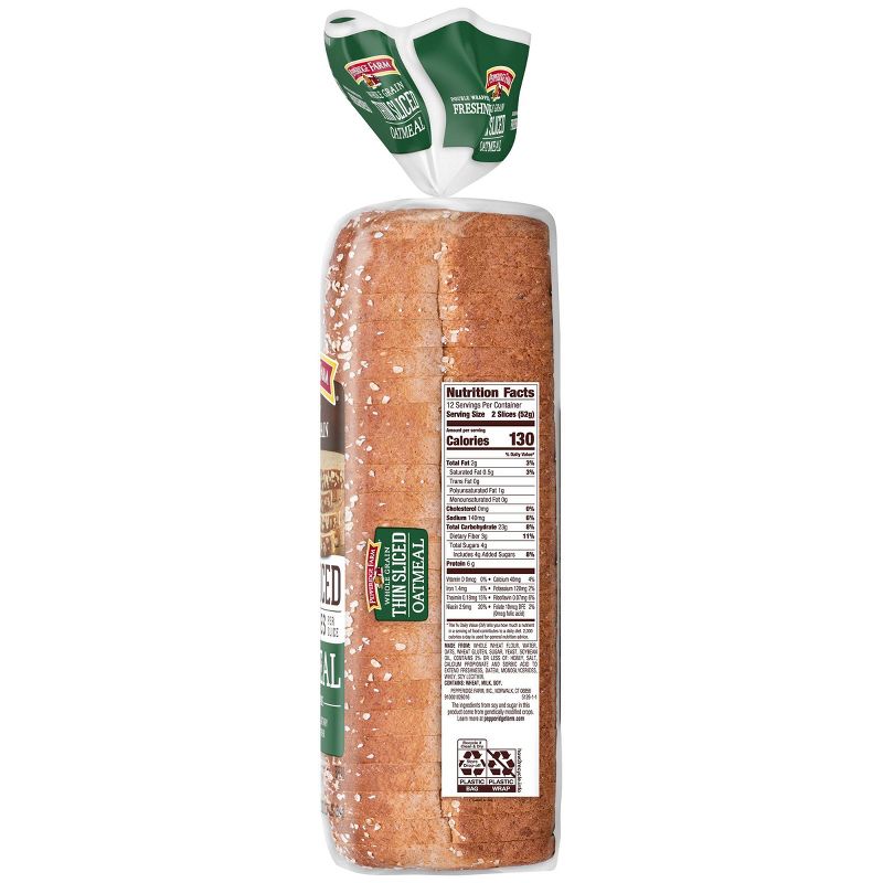 Pepperidge Farm Whole Grain Oatmeal Thin Sliced Bread - 22oz