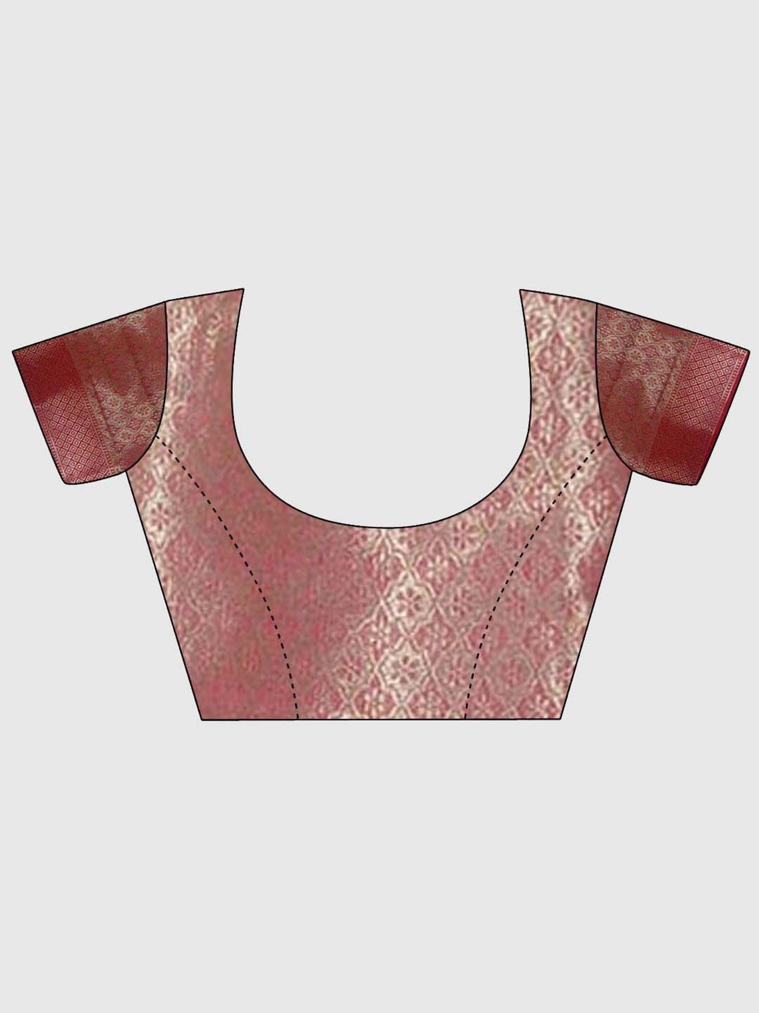 Elora Cream Silk Woven Saree With Unstitched Blouse