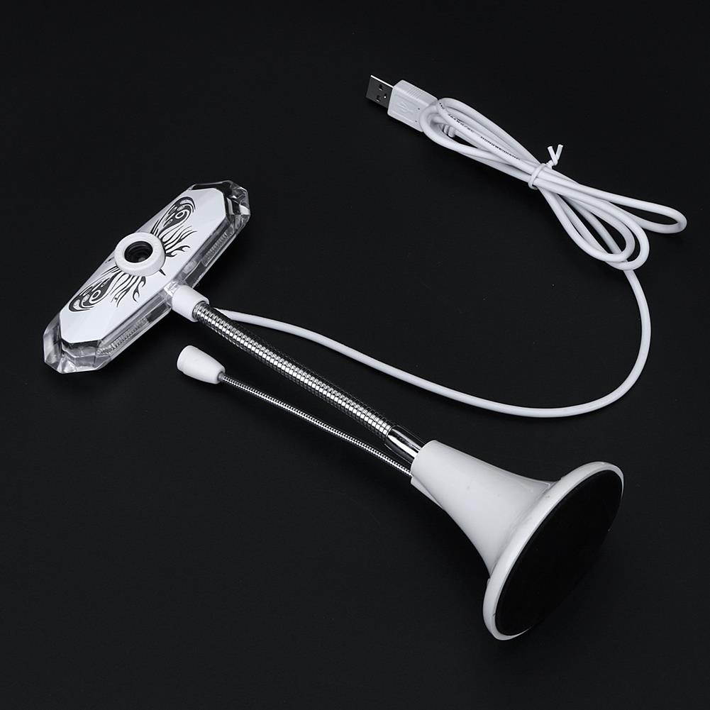 12 Million Pixel High Definition Webcam with Mic microphone Colorful Breath LED Light Digital USB Camera for Computer Notebook