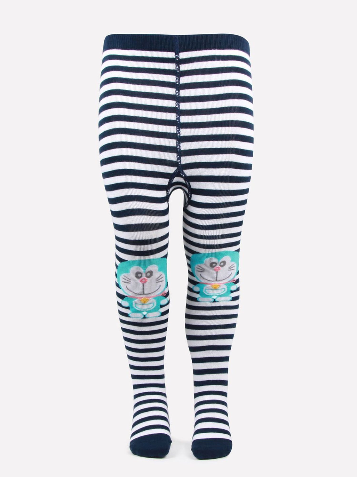 Bonjour Boys Dark Navy Doraemon Print Tights