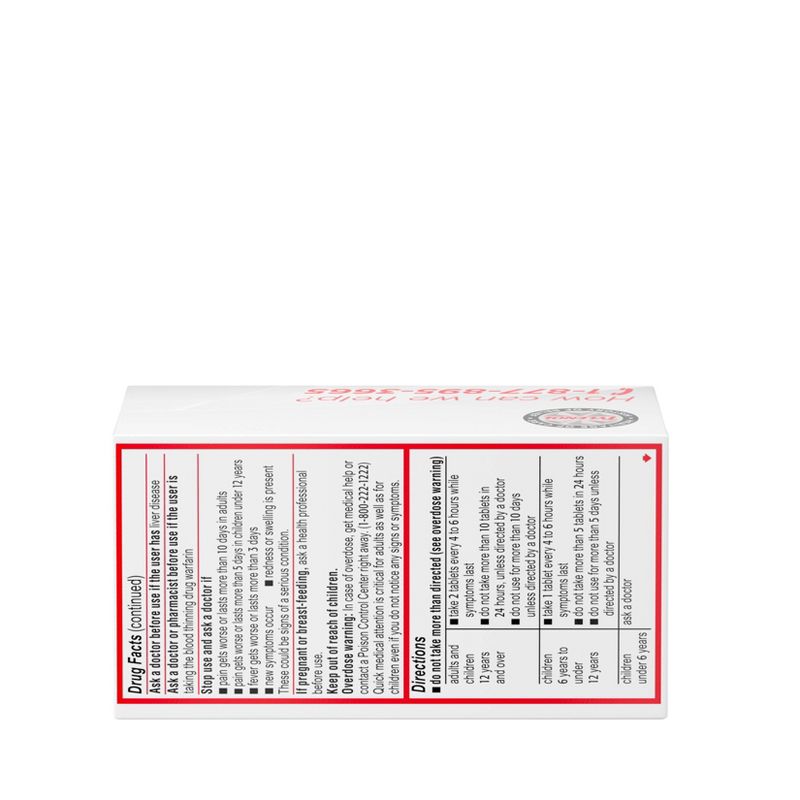 Tylenol Regular Strength Pain Reliever & Fever Reducer Tablets - Acetaminophen - 100ct