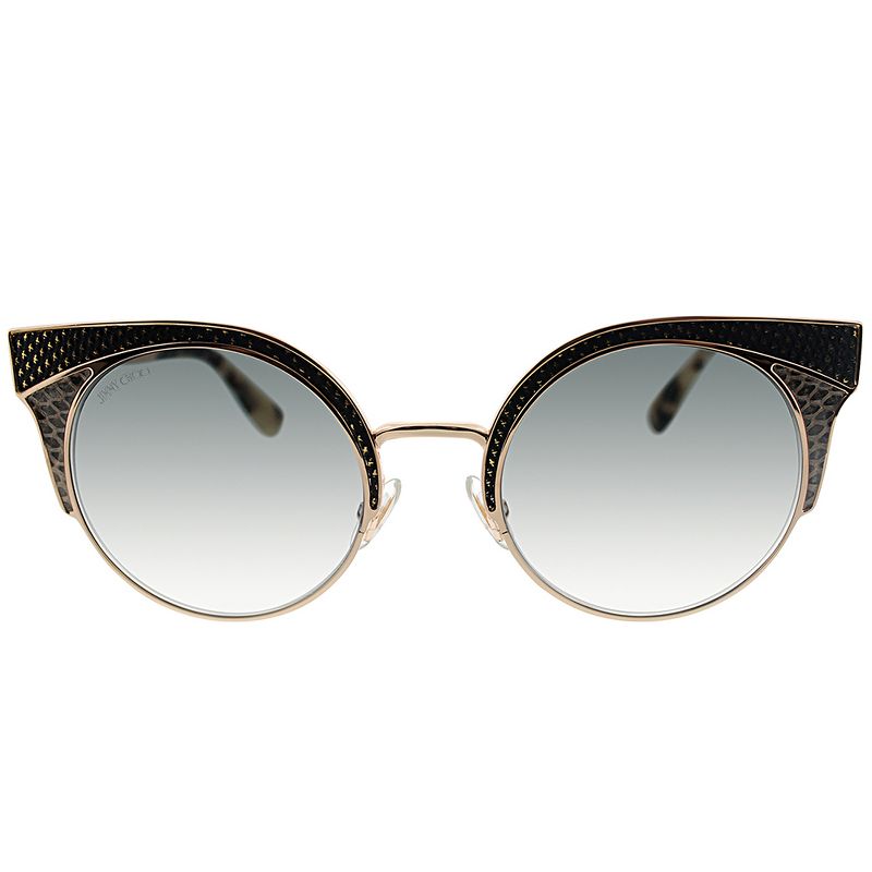 Jimmy Choo  PSW Womens Fashion Sunglasses Black Rose Gold 51mm