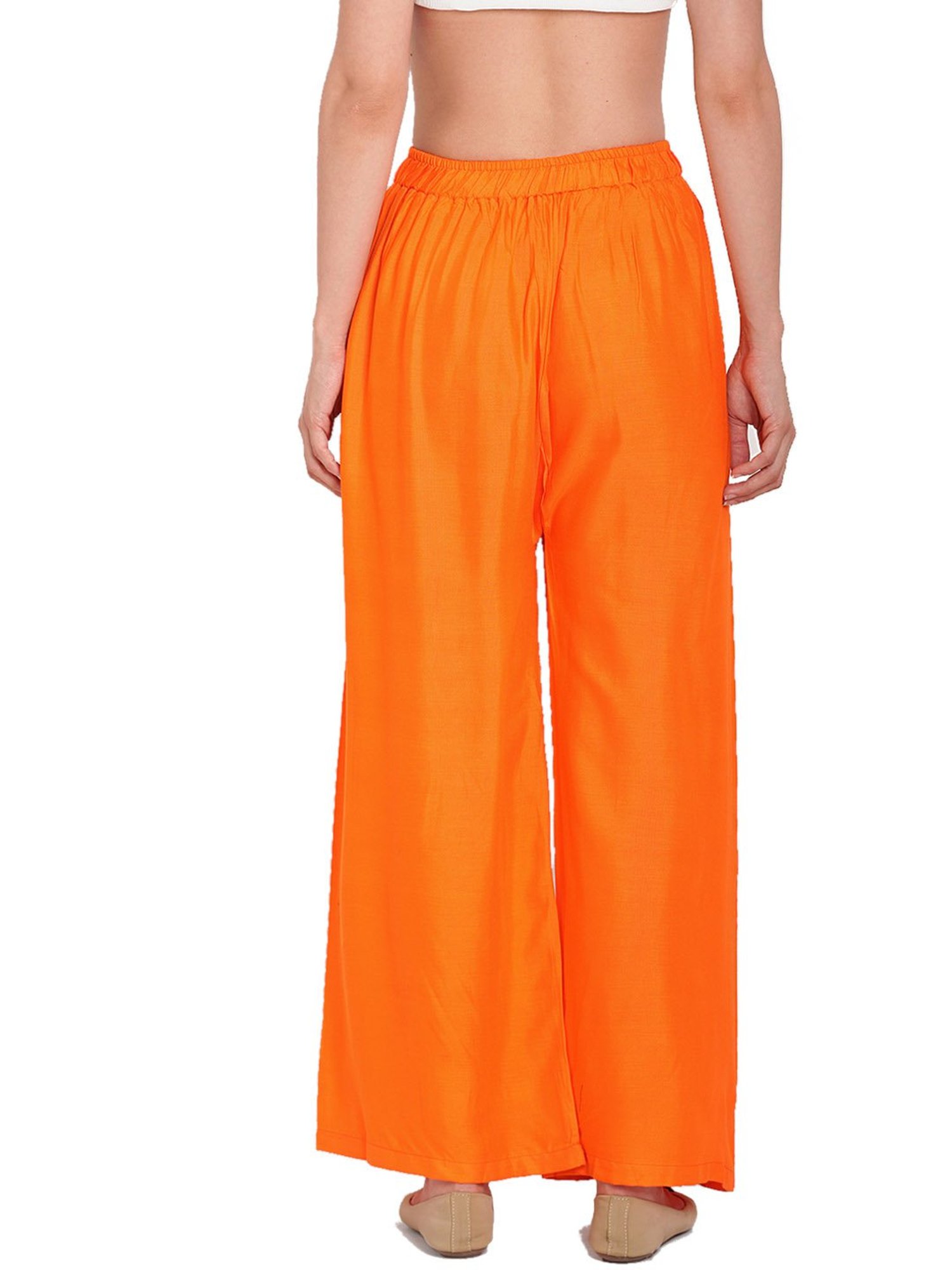 N-Gal Multicolor Flared Fit Palazzos (Pack Of 2)