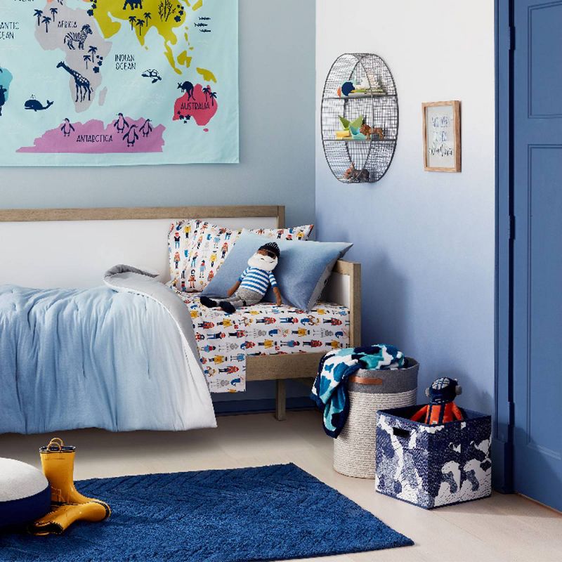 Little Love by NoJo Goat Throw Pillow