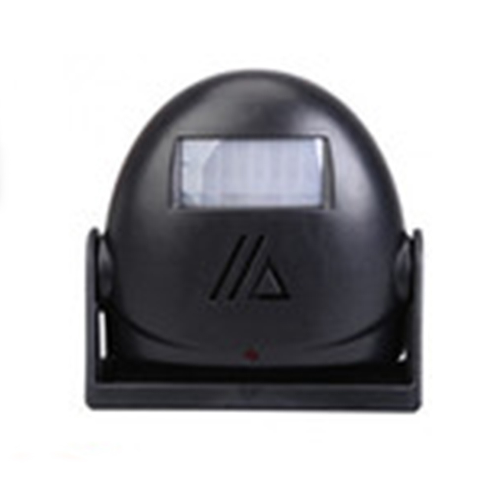IR Sensor Welcome Doorbell Electronic Induction Doorbell Advertising Guide (Black)