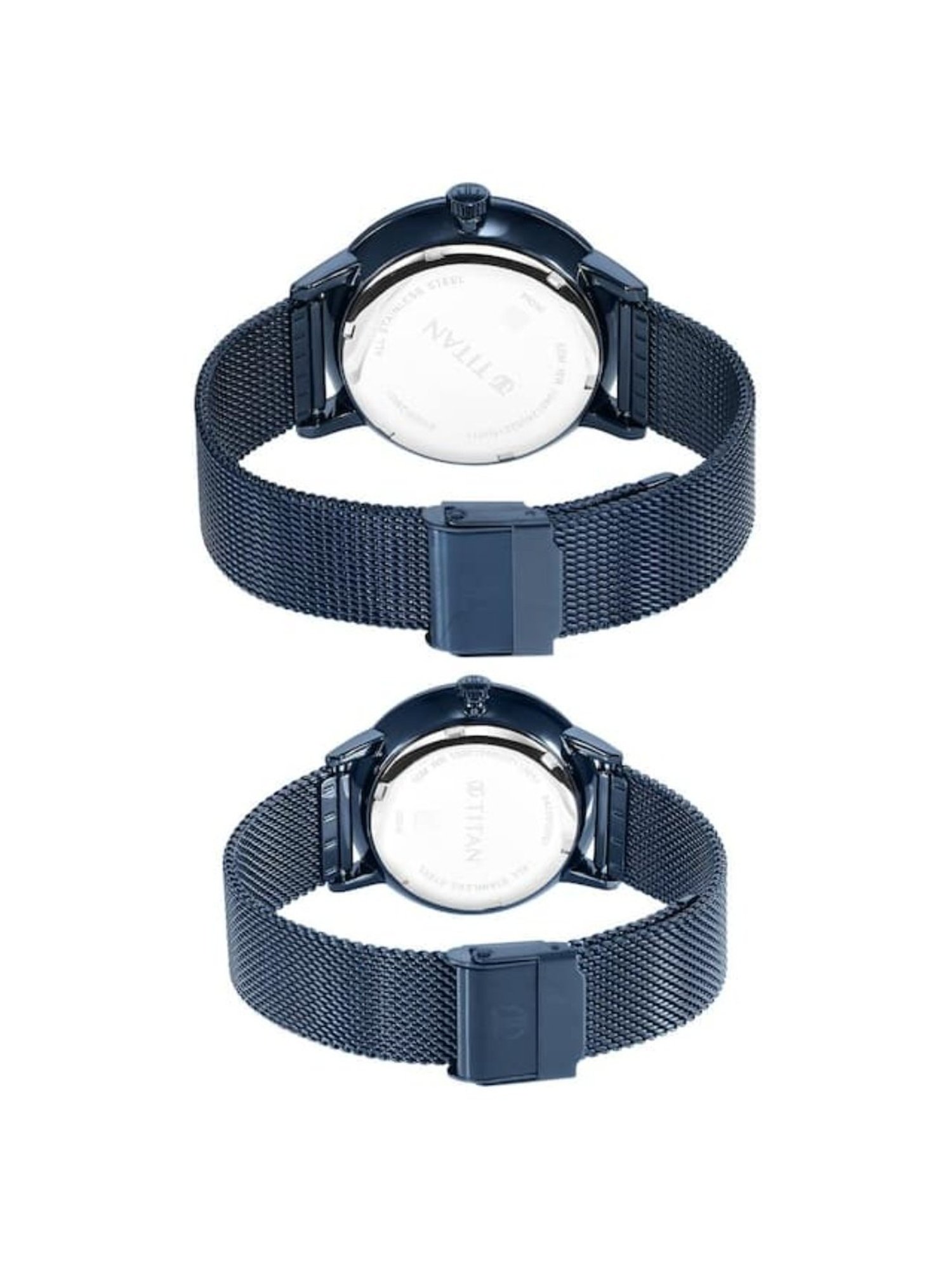 Titan NR9400694206QM01 Modern Bandhan Multifunction Couple Watch