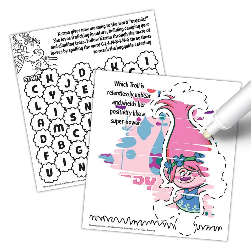 Trolls Imagine Ink Magic Pictures