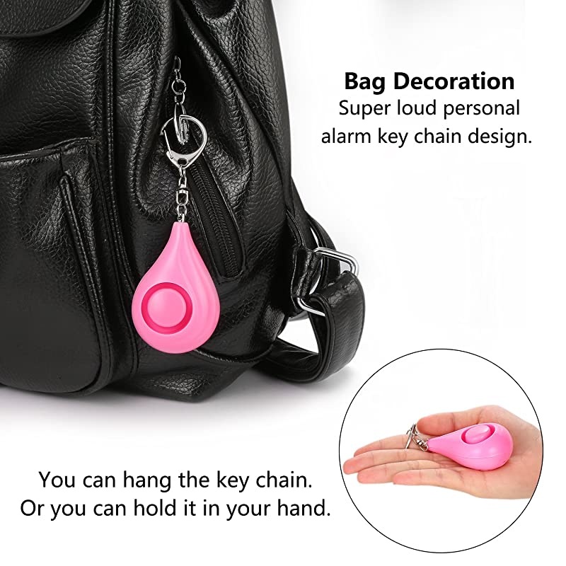 Safesound Personal Alarm  130db Personal Alarm Keychain with Batteries Included Personal Alarms for Women Elders Children
