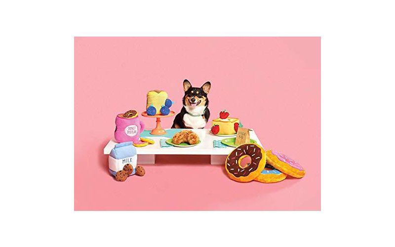 NERF Blitz Squeak Football Dog Toy - Green - 7"