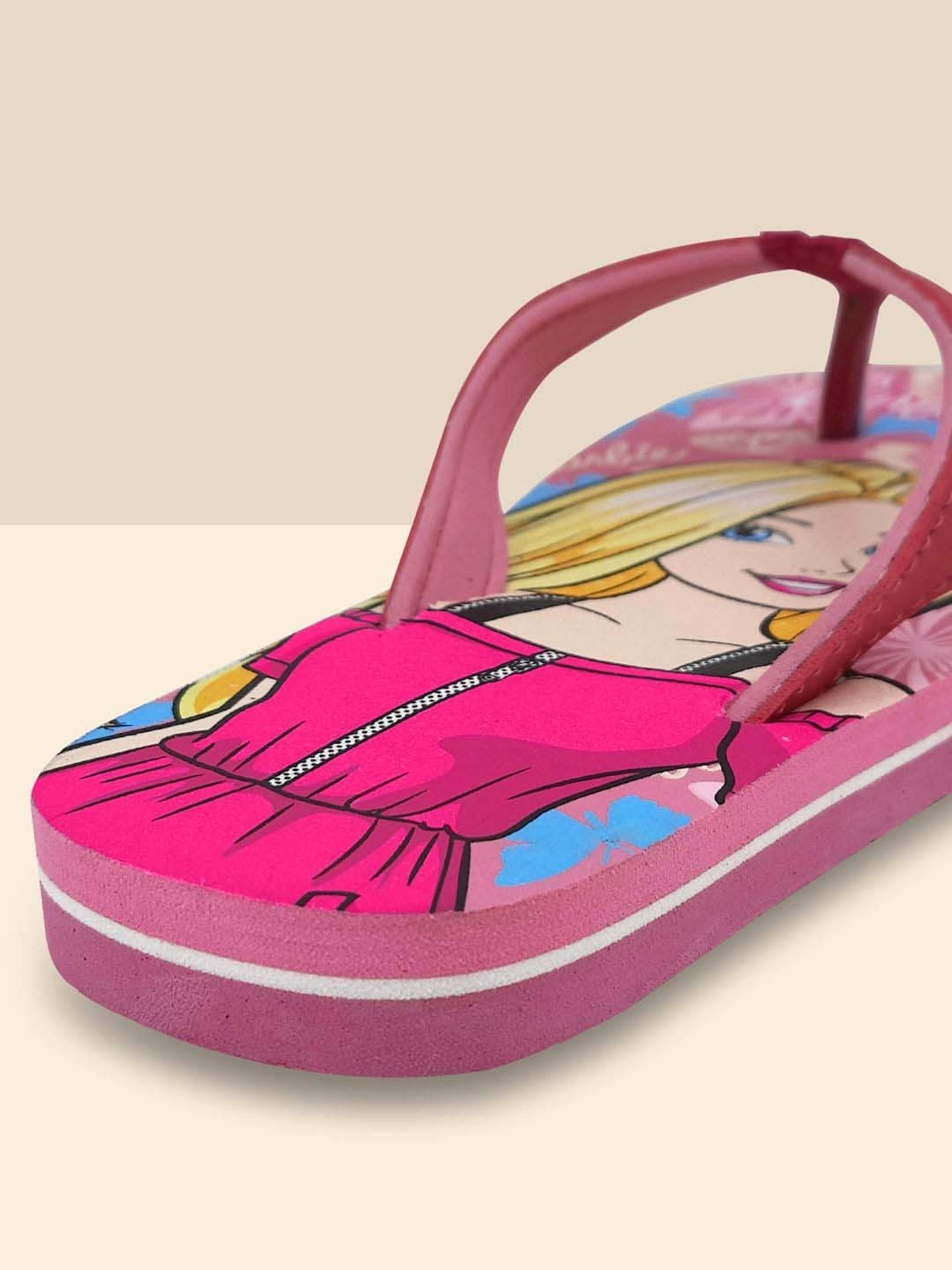 Passion Petals Kids Pink Sling Back Clogs