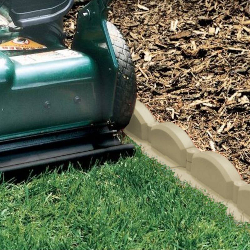 3.5" Resin Emsco Trim Free Lawn Edging - Sand