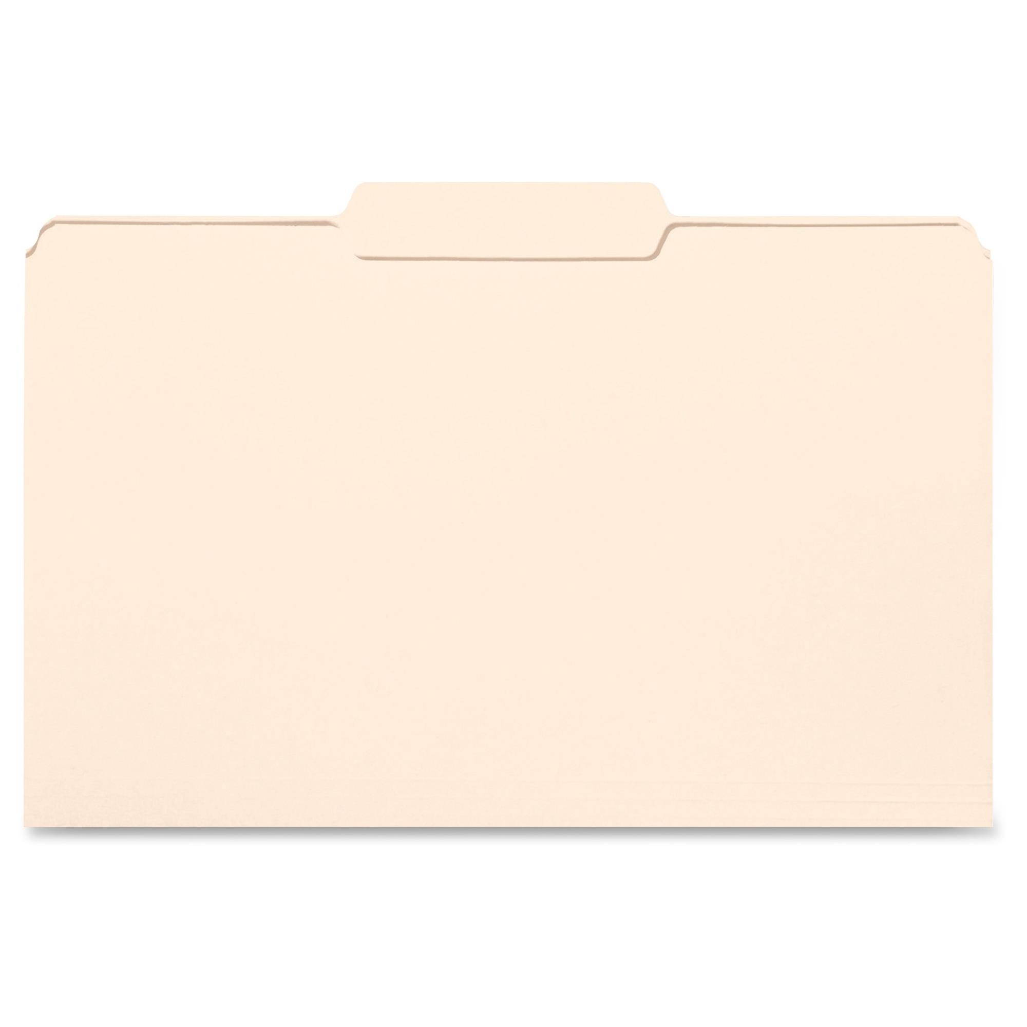 Business Source File Folders 1/3Cut 3/4" Exp Lgl POS 2 100/BX MLA 99725