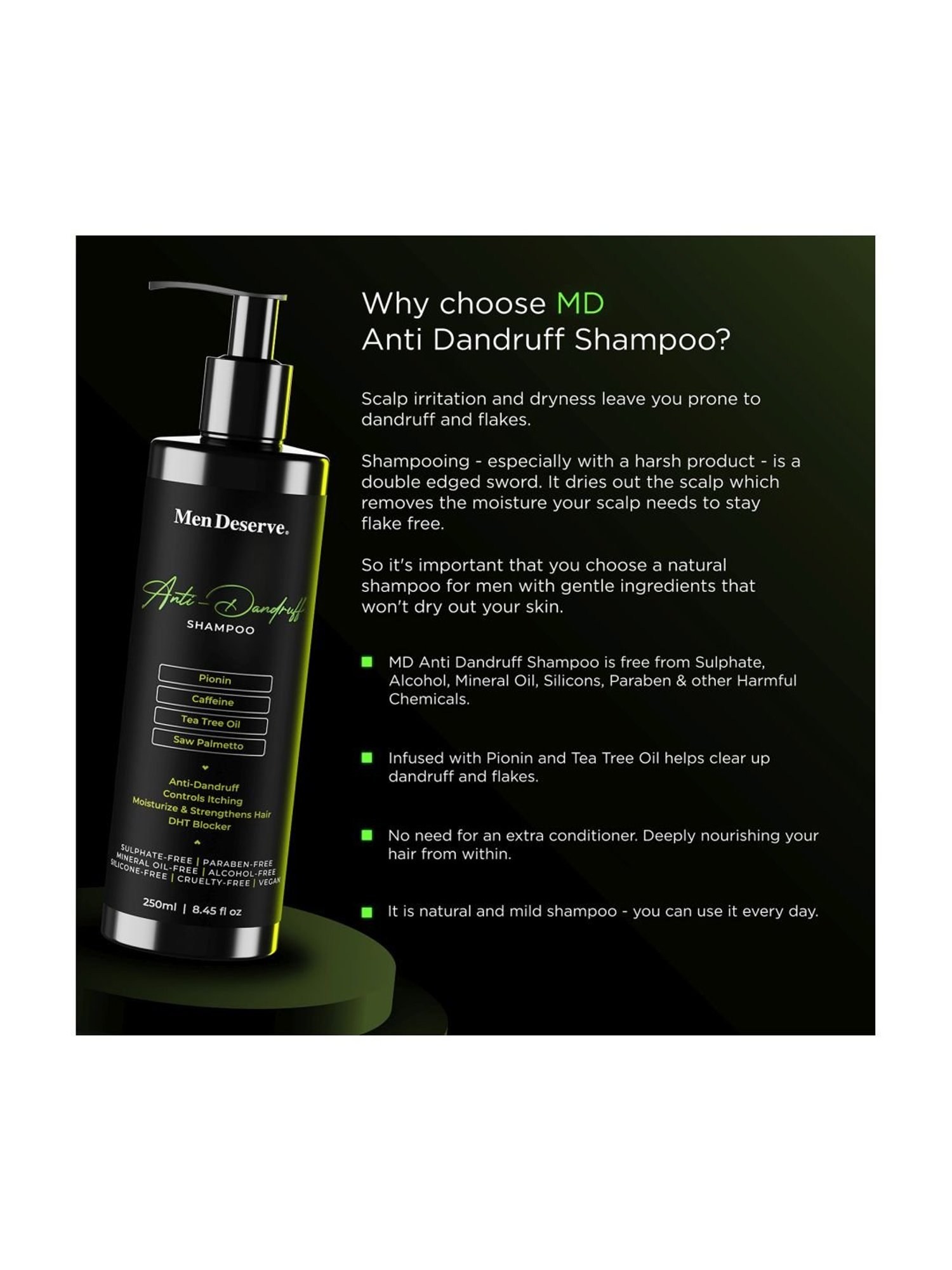 Qraa Men Red Onion Hair Oil - 100 ml