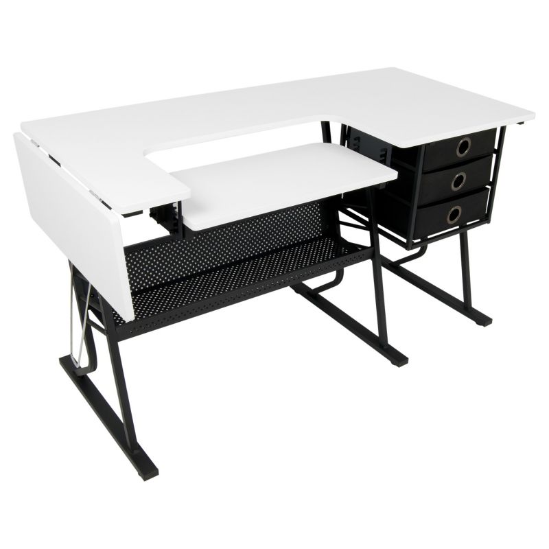 Sew Ready Eclipse Hobby/Sewing Center Black/White - Studio Designs