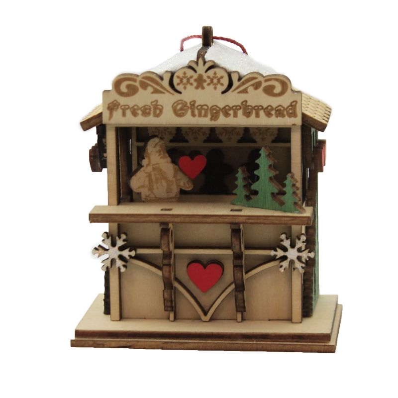 Ginger Cottages 3.5" Ginger Market Ornament  -  Ornament Sets