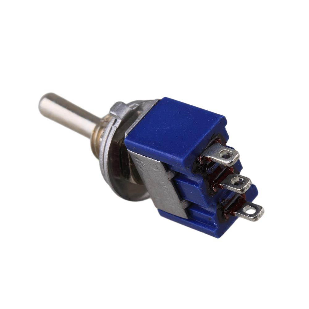 BQLZR 10 PCS Toggle Switch Single Pole Double Throw ON-ON Guitar Amplifier 2 Way