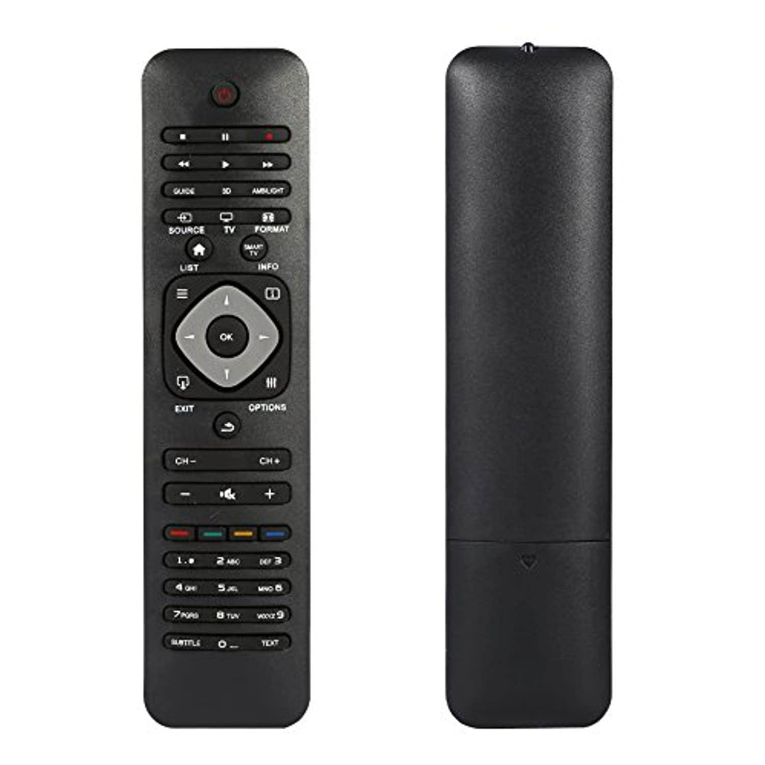 universal remote control for philips smart tv, tv remote control replacement for philips brand lcd led tvs