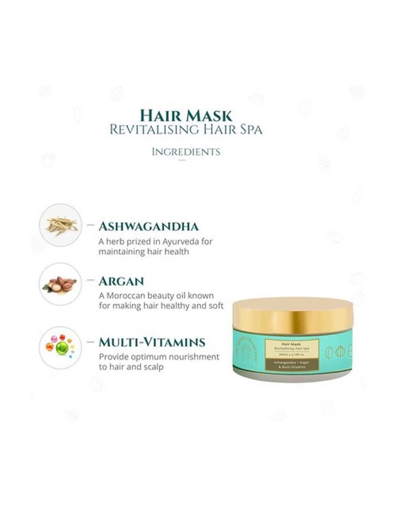 The Earth Collective Revitalising Hair Spa Hair Mask - 200 ml