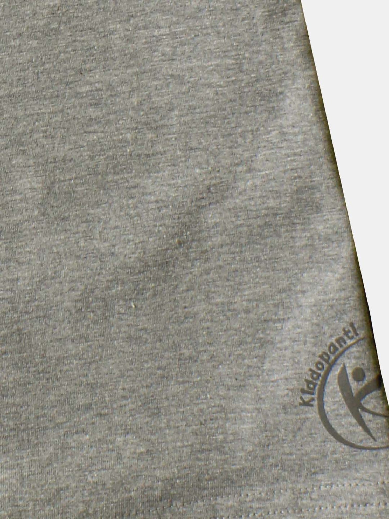 Kiddopanti Kids Grey Logo Cycling Shorts