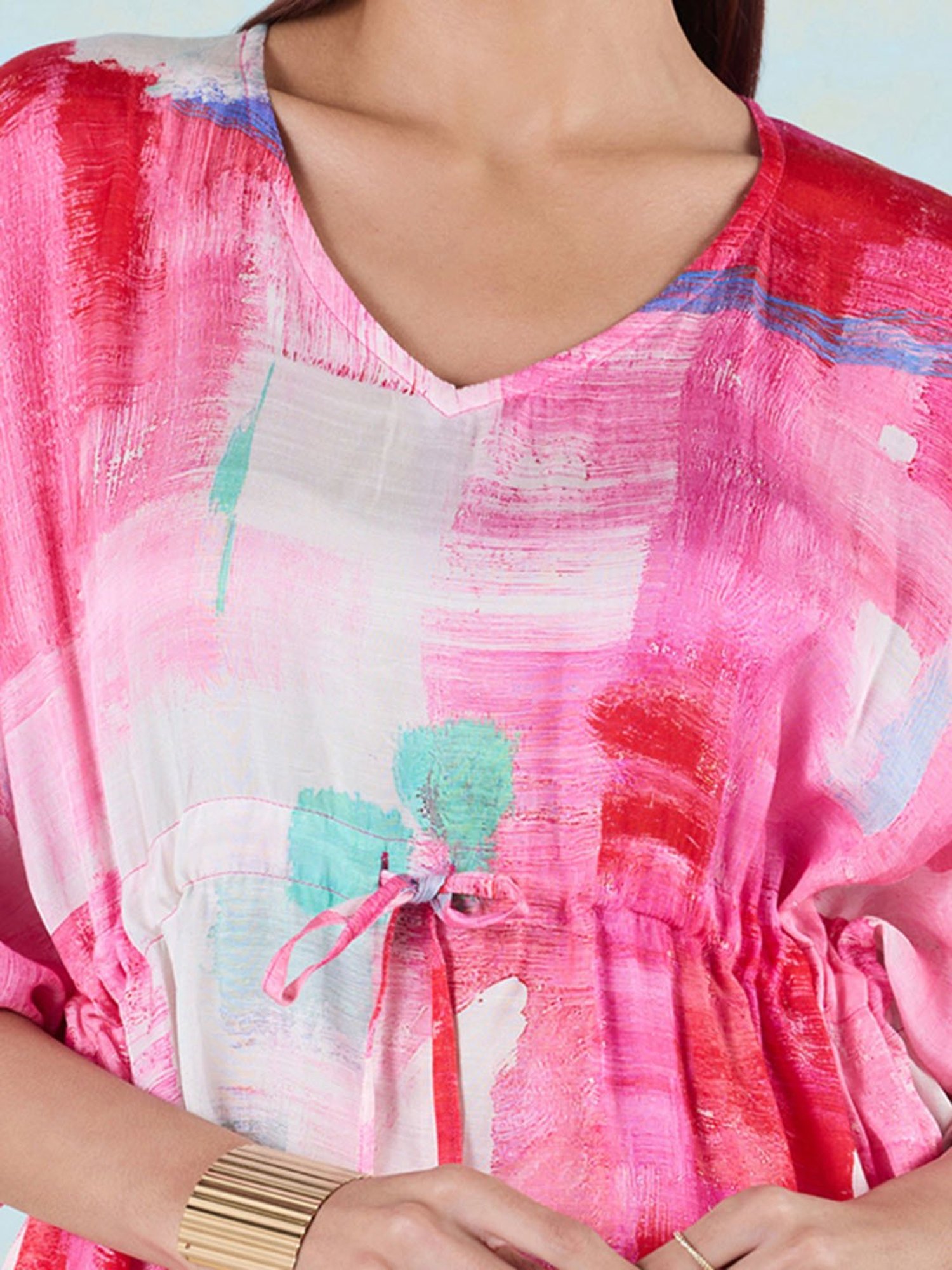 navyasa by liva Pink Tunic & Pants Set