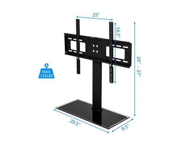 32-55" Wall Mount TV Mount Bracket with Column Load Bearing 40kg / Maximum Vesa 200 * 200 / Height Adjustable,TM07