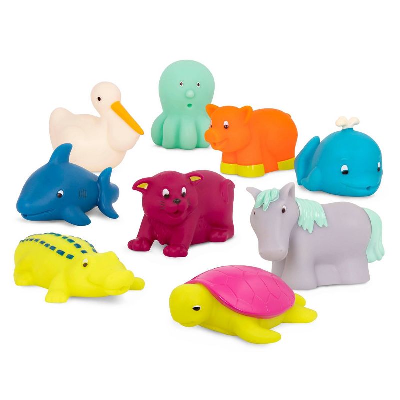 B. Toys Animal Bath Squirts - Squish and Splash Cat