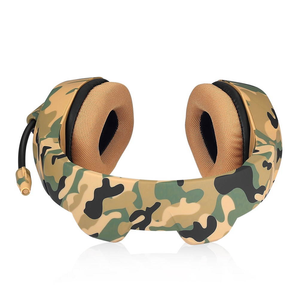 ONIKUMA K1 Camouflage Gaming Headset Stereo Subwoofer Headphones for PC Laptop with Mic