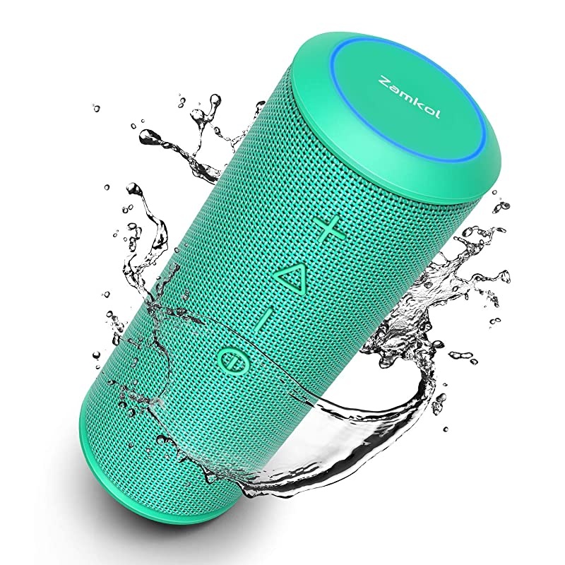 Bluetooth Speakers Bluetooth Speakers Portable WirelessV42 with Powerful 24W with 360&deg; Bass Sound TWS 15H Playtime IPX6 Waterproof Suitable for Travel Home and Outdoors