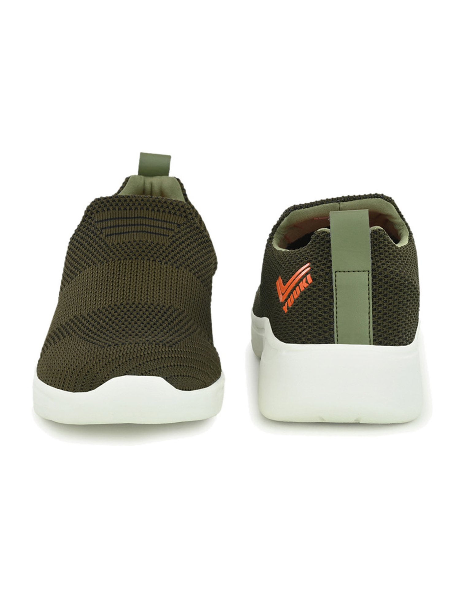 Yuuki Men's Olive Running Shoes