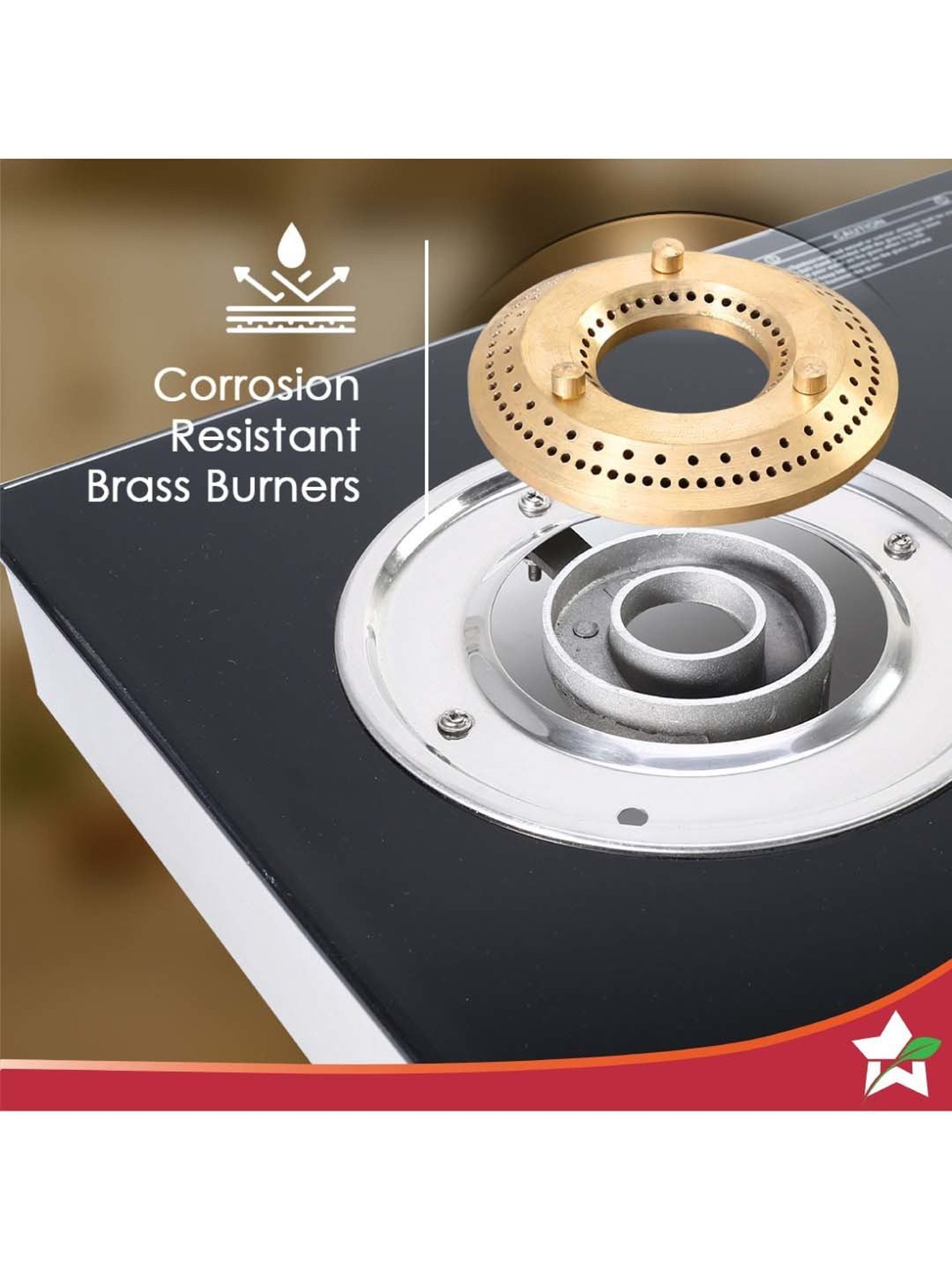 JUDGE Optima Plus Black Glass Induction 1600W Cooktop