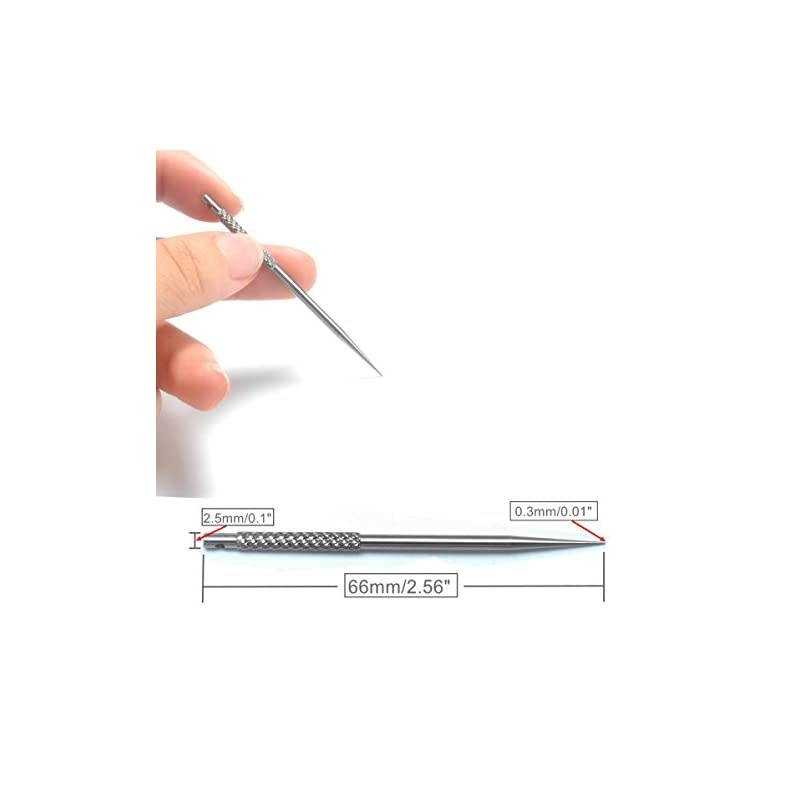 BetterLife Titanium Reusable Toothpick Durable EDC Outdoor Tool (Milled, Bold, TM02)