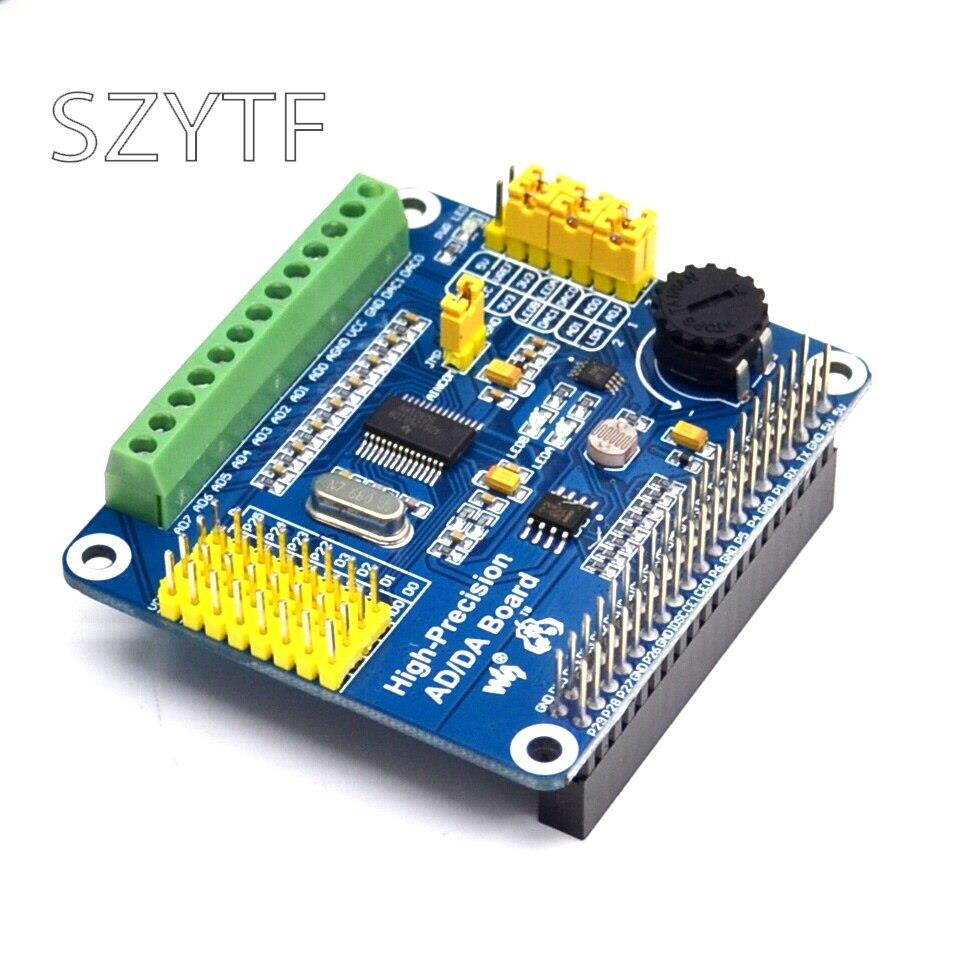 High Accuracy Raspberry Analog Devices AD DA Digital to Analog Digital Modules