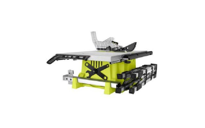 Ryobi ZRRTS21G 10 in. Portable Table Saw with Quick Stand