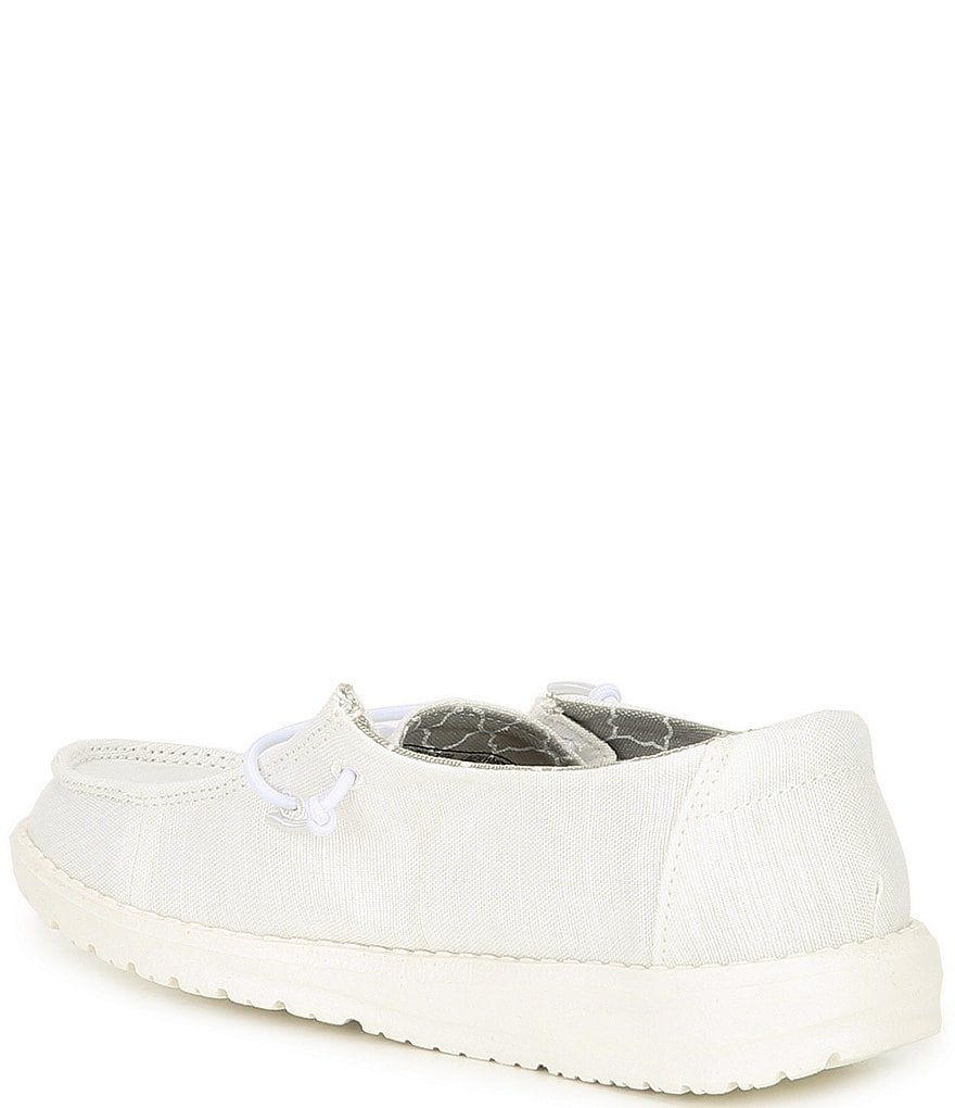 Hey Dude Girls' Wendy Linen Washable Slip-Ons (Toddler)