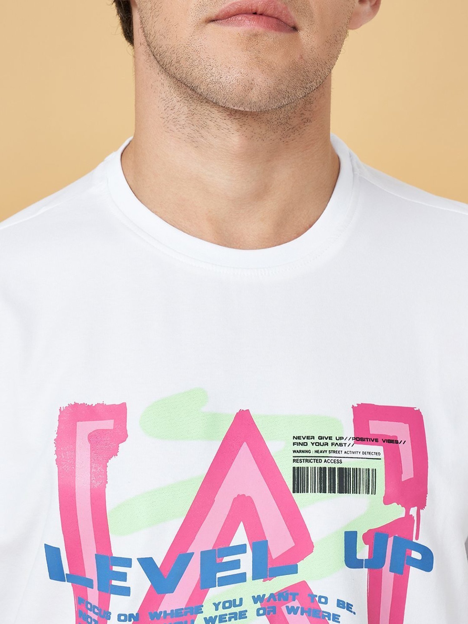 Sweet Dreams Dark Grey Regular Fit Crew T-Shirt